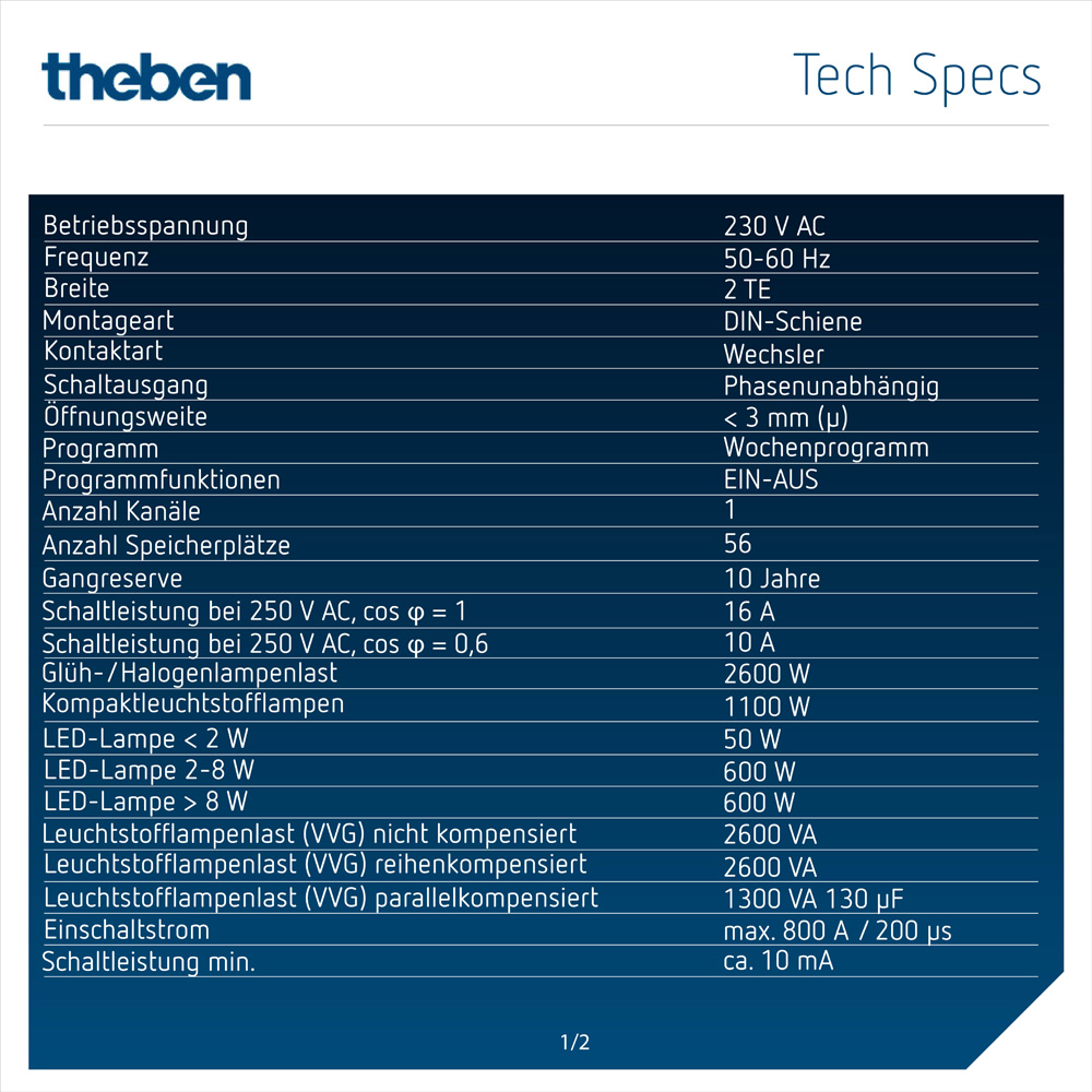 TR 610 top3 "Refurbished", Datenblatt