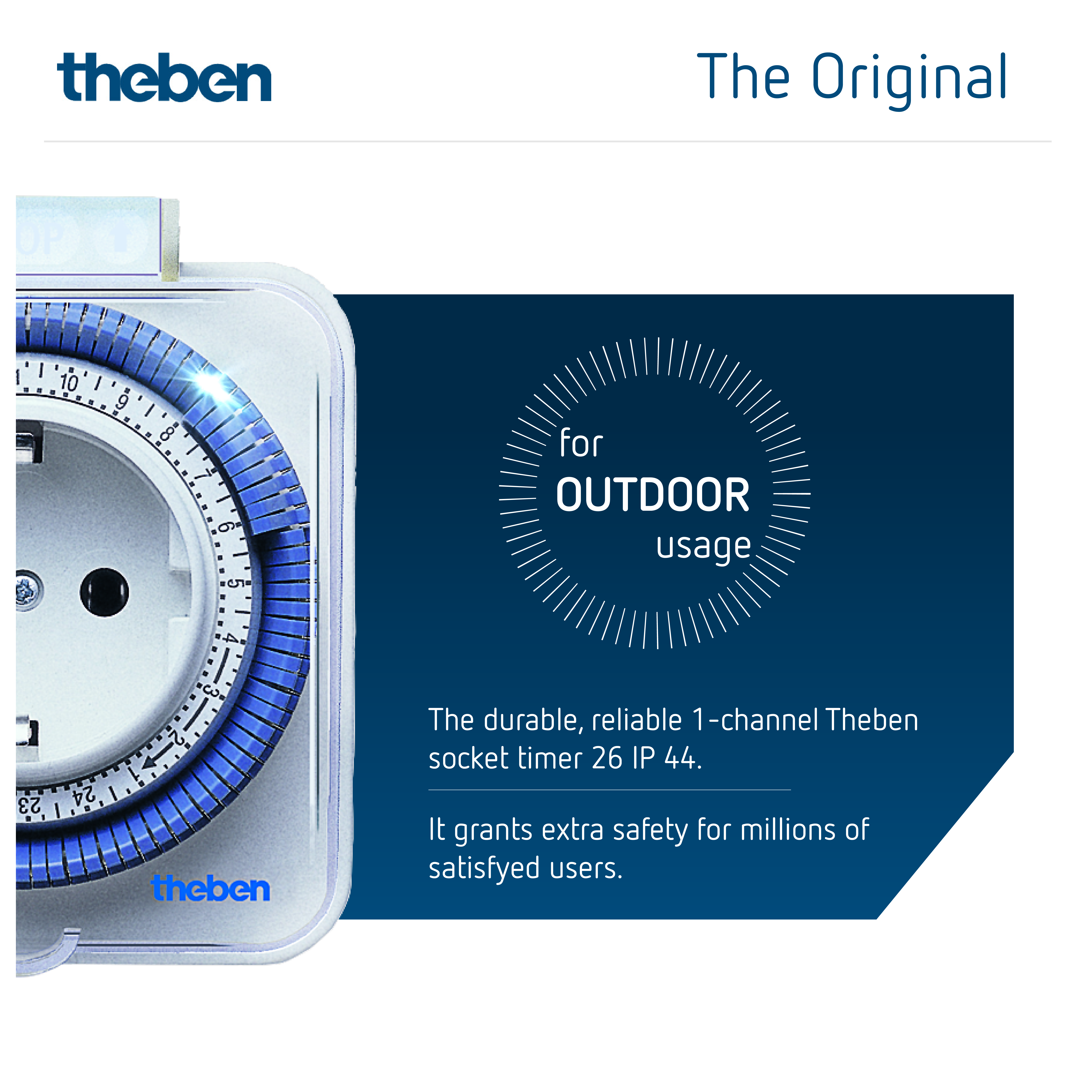 theben-timer Nutzung im Außenbereich theben-timer Nutzung im Außenbereich