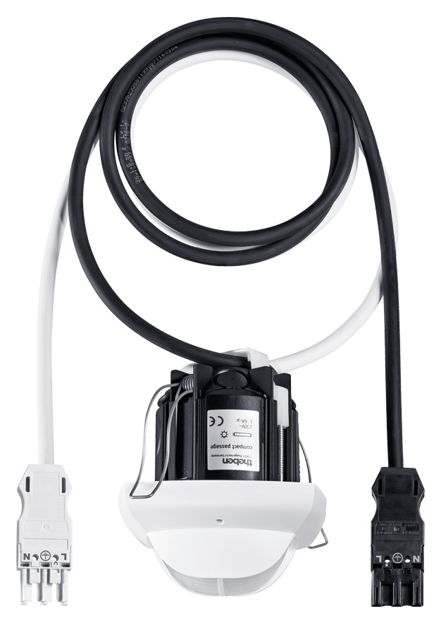 Passiv-Infrarot-Präsenzmelder (PIR) COMPACT PASSAGE WINSTA mit WAGO WINSTA Midi Steckern